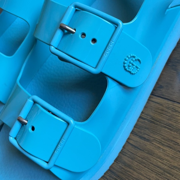 Gucci Rubber “Dad Sandals” sz. 39 - Picture 5 of 9